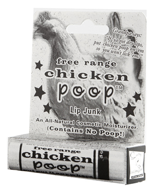 Picture of Simone Chickenbone 1019 Chicken Poop Lip Balm Display- Pack Of 16