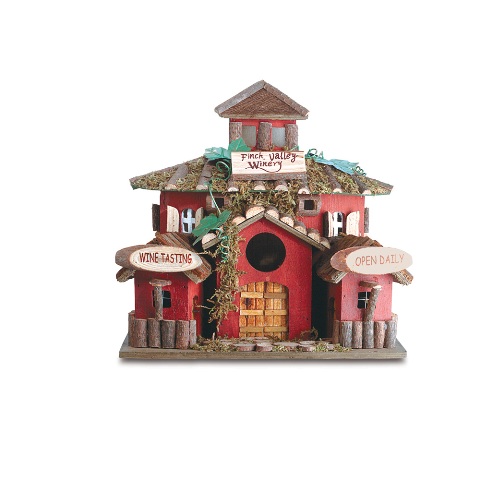 Picture of Eastwind Gifts 35146 Finch Valley Winery - Wood Bird House