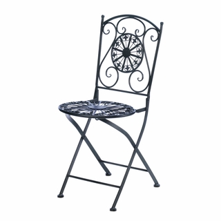 Eastwind Gifts 10016828 Fleur-De-Lis Patio Chair