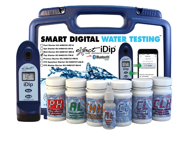 Picture of eXact 486101-TW-K Tap Water Reagent Starter Kit With Meter