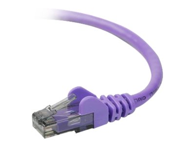 Picture of Belkin 10768055 30 ft. High Performance Patch Cable - Purple