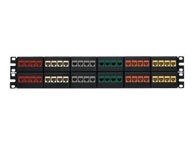 11448042 Net key Category 6 Punch down Patch Panel  2U