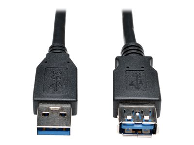6 ft. USB 3.0 Superspeed Extension Cable, Black