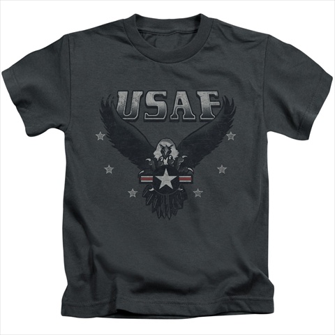 Air Force-Incoming - Short Sleeve Juvenile 18-1 Tee- Charcoal - Small 4
