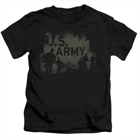Army-Soilders - Short Sleeve Juvenile 18-1 Tee- Black - Small 4