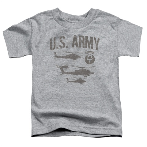 Picture of Army-Airborne - Short Sleeve Toddler Tee- Heather - Large 4T