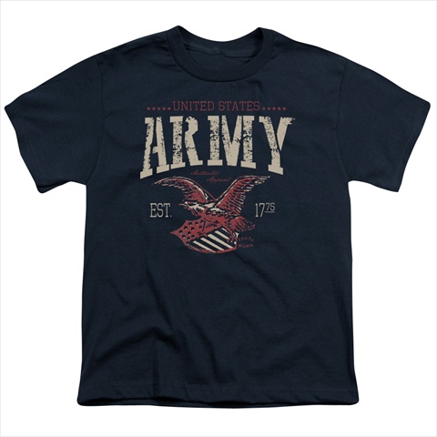 Army-Arch - Short Sleeve Youth 18-1 Tee- Navy - Medium