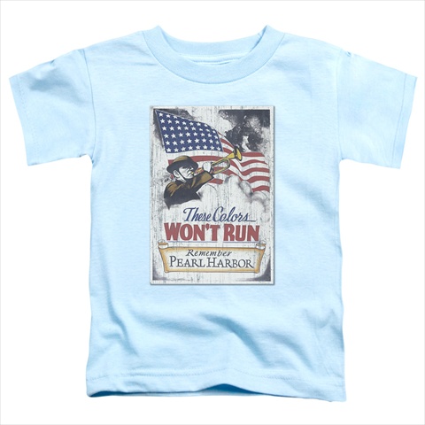 Picture of Army-Pearl Harbor - Short Sleeve Toddler Tee&#44; Light Blue - Small 2T