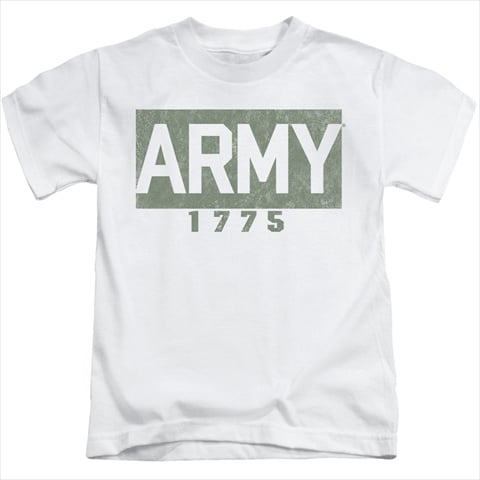 Army-Block - Short Sleeve Juvenile 18-1 Tee- White - Large 7