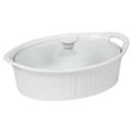 Corningware 1105935 2.5 QT French White III Oval Casserole Dish - Pack Of 2 Corningware 1105935 2.5 QT French White III Oval Casserole Dish - Pack Of 2