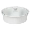 Corningware 1105930 2.5 QT French White III Round Casserole Dish - Pack Of 2 Corningware 1105930 2.5 QT French White III Round Casserole Dish - Pack Of 2