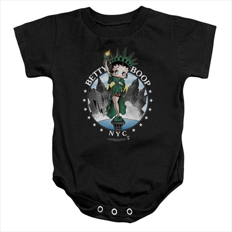 Boop-Nyc Infant Snapsuit - Athletic Heather - Medium 12 Mos