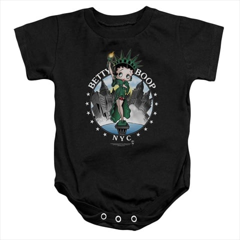 Boop-Nyc Infant Snapsuit - Athletic Heather - Extra Large 24 Mos
