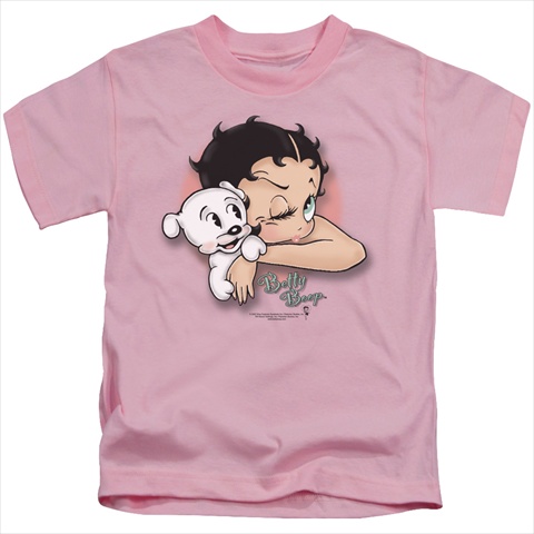 Boop-Wink Wink - Short Sleeve Juvenile 18-1 Tee, Pink - Small 4