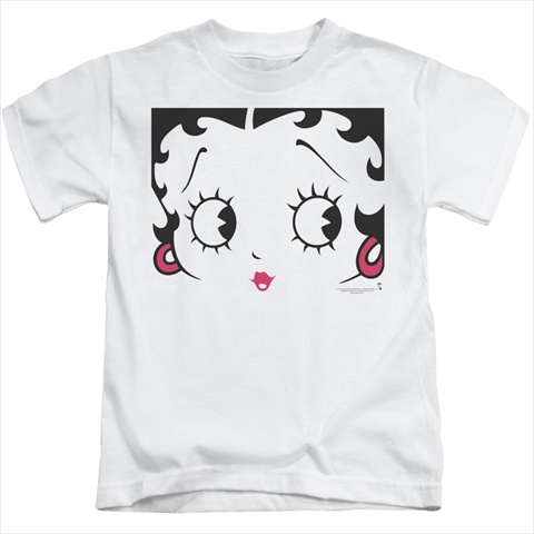 Boop-Close Up - Short Sleeve Juvenile 18-1 Tee, White - Small 4
