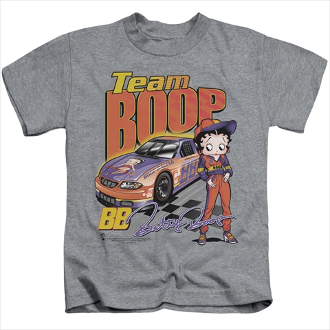 Boop-Team Boop - Short Sleeve Juvenile 18-1 Tee- Heather - Small 4