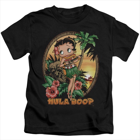 Boop-Hula Boop Ii - Short Sleeve Juvenile 18-1 Tee- Black - Small 4