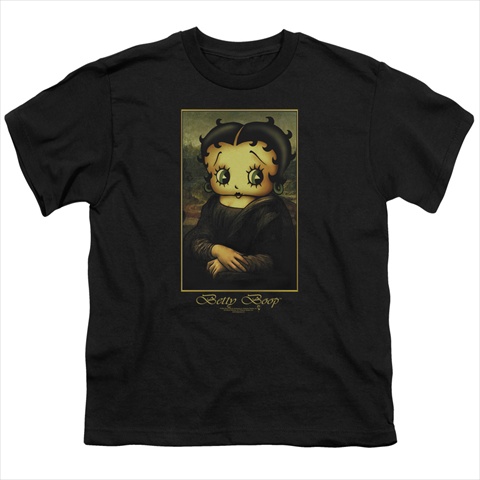 Boop-Boopalisa - Short Sleeve Youth 18-1 Tee- Black - Medium