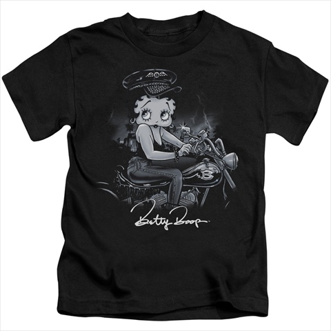 Boop-Storm Rider - Short Sleeve Juvenile 18-1 Tee- Black - Large 7