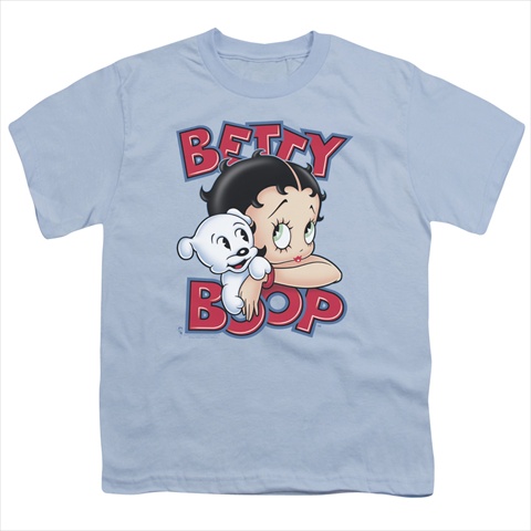 Boop Forever Friends - Short Sleeve Youth 18-1 Tee - Light Blue - Extra Large