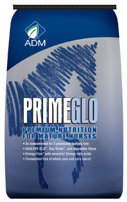 Picture of ADM Alliance Nutrition 81578AAA24 50 lbs. PrimeGlo Mature Horse Feed