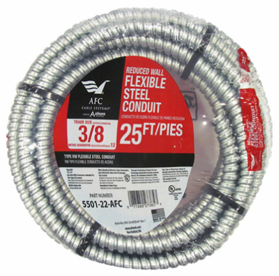 Picture of AFC Cable Systems 5501-22-AFC 0.38 in. x 25 ft. Reduced Wall Steel Conduit