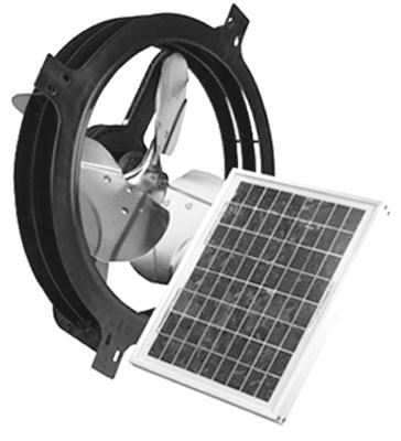 Picture of Air Vent 53560 800CFM Solar Powered Gable Fan