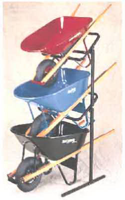 2246000 Wheelbarrow Display Rack