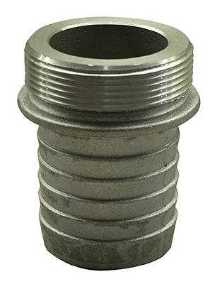 43074008 1.5 in. Short Shank Male Aluminum Pin Lug Coupling