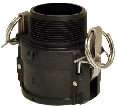 49030520 2 in. Part B Polypropylene Cam & Groove Coupling