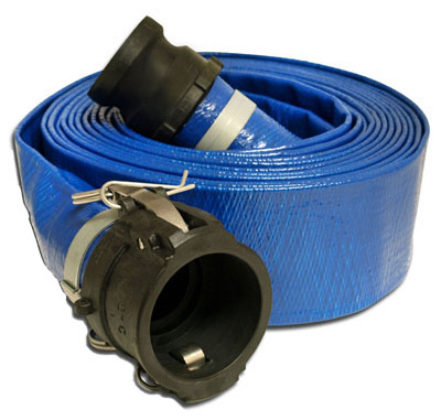 Picture of Apache 98138044 2 in. x 25 ft. PVC Discharge Hose Coupled Poly C x E Assembly