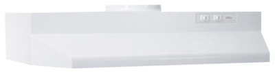 Broan-Nutone 424201 42 in. White 7 in. Ducted Range Hood