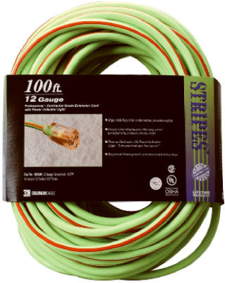 02549-88-54 100 ft. Outdoor Extension Cord -  Coleman Cable, 486589