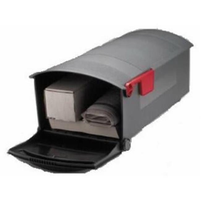 Solar Group MB515B01 Medium Polypropylene Rural Mailbox- Black