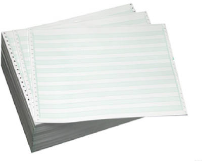 Picture of Domtar Paper 141108 14.90 in. Computer Paper&#44; 3000 Sheets&#44; Green
