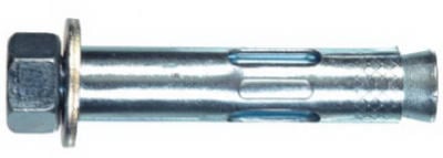 370808 0.50 x 4 in. Hex Nut Sleeve Anchor- Pack - 25