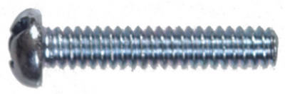 90395 0.25-20 x 1 in. Round Head Machine Screw
