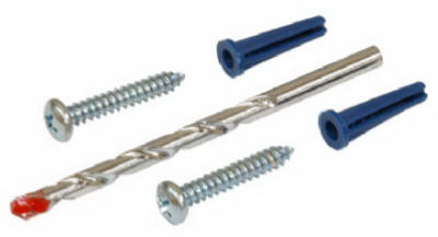 373503 201 Piece Conical Blue Plastic Anchor Kit