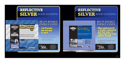 GFX DF07-0812-F08-B09 Black Jack Aluminum Roof Coating Pop Kit