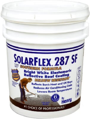 HE287SF871 5 Gallon White Elastomeric Roof Coating -  Henry, HE576564