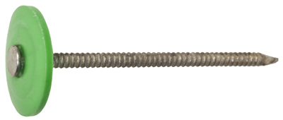 461502 2K 1.5 in. Galvanized Plastic Cap Roofing Nail