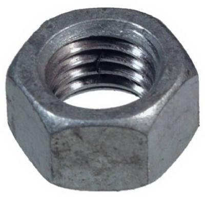 180406 0.38-16 Hex Nut, 100 Pack