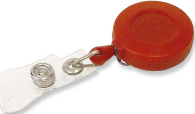 Hy-Ko Products KB250-BKT 1.25 in. Retractable Diameter Badge Holder With Pocket Clip - 24 Piece -  Hy-ko Products Co, 107106