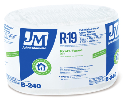Picture of John Manville 90003719 R19 15 in. x 39 ft. 2 in. Kraft Roll