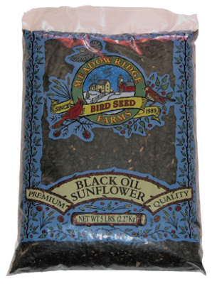 Picture of JRK Seed & Turf Supply B200005 5 lbs. Black Sunflower Wild Bird Food