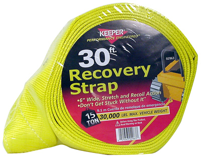 02963 6 in. x 30 ft. Vehicle Recovery Strap