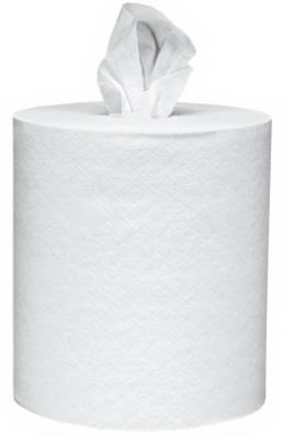 01320 White Center Flow Hand Towel - 250 Count- Pack 4 -  Kleenex, 329144