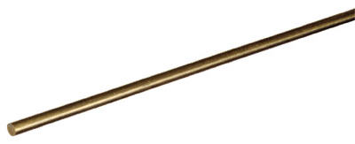11518 0.19 x 36 in. Brass Round Rod