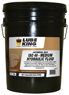 LU52465P 5 Gallon- Pail AW ISO 46 Hydraulic Fluid -  Lube King, 151163