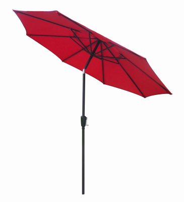 Picture of California Umbrella ECO908D709-P81 Four Seasons Courtyard 9 ft. Red Steel Market Umbrella